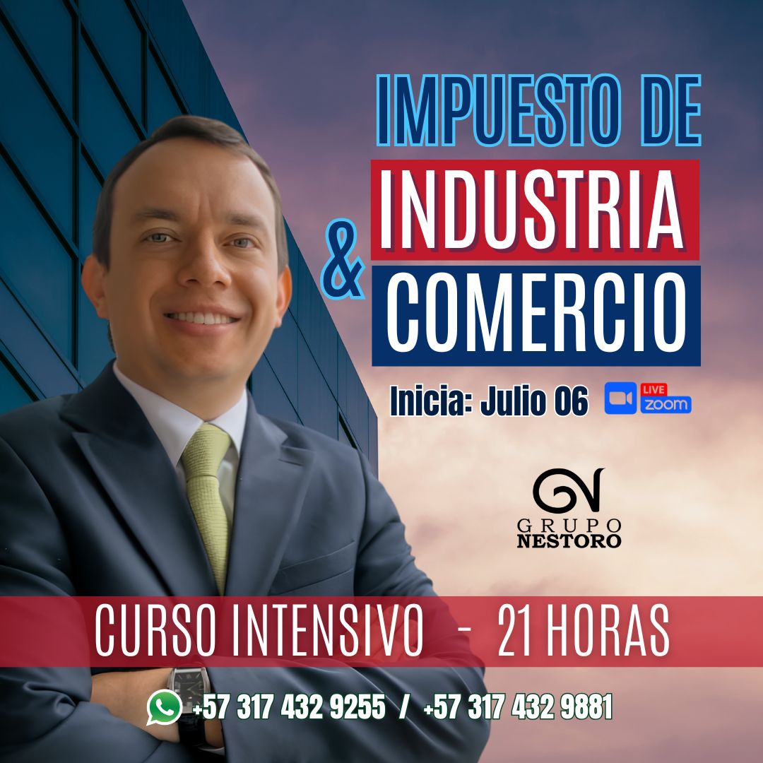 Curso Impuesto de Industria y Comercio – Inicia: Julio 06
